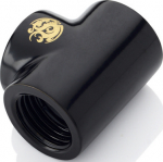 Bitspower Adapter T-Splitter 3x G1/4 Zoll IG - schwarz matt