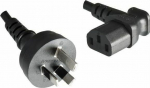 MicroConnect Power Cord AUS to C13 1.8m, Australia Type I to C13 Angled
