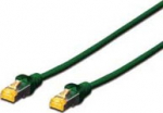 DIGITUS CAT 6A S-FTP PATCHCA, LSZH AWG 26/7 LENGTH 2 M GREEN