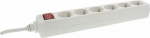 Power Strip InLine 6 sockets 5 m White (16465S)