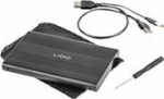 Natec Genesis NATEC UKZ-1003 UGO HDD/SSD enclosure for 2.5 SATA - USB2, Aluminum, black