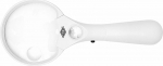 Luup Wedo Hand Magnifier,plastik,l&auml;&auml;tsed 3x D9cm ,4.5x ja 12x D2cm,LED 3x1.5V AAA ,mugav k&auml;epide