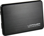 LC-Power 2.5" SATA HDD-Geh&auml;use USB-A 3.2 Black LC-25BUB3, USB-A 3.2, bis zu 5 Gb/s