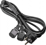 Akyga AK-PC-04A distributor CCA CEE 7/7 / 2x IEC C13 1.8 m