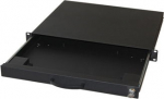 Equip 19" Tastatur-/Close mouse drawer./Telescope 1U RAL9005