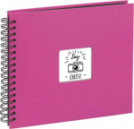 Hama "Fine Art" 36x32/50 10608 Spiralbound Album, pink