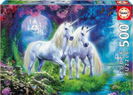 Educa Puzzle Unicorns in the forest 500 element&oacute;w
