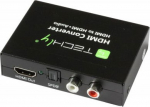 Techly HDMI Audio extractor on Toslink and RCA