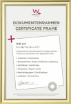Walther Trendstyle 21x29.7 Resin gold DIN A4 KP130G