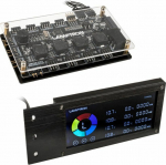 Lamptron SM436 PCI RGB-L&uuml;fter und LED-Controller - schwarz