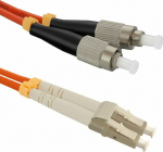 Qoltec Optic Patchcord LC/UPC - FC/UPC MM 50/125 OM2 2m (54056)