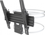Multibrackets Pro Series - M Wallmount Column | VESA 100x100-400x400 | Max 35kg | Svart