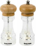 Salter 7607 WDXR Beech Wood Mills Twin