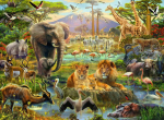 Ravensburger pusle 200 tk Savanniloomad