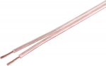 shiverpeaks S/CONN maximum connectivity Lautsprecherkabel 1.5mm&sup2; 48x0.20 CCA transparent amount 1=1m (06-1810011)
