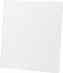 airRoxy Panel glass for fan Universal, white mat