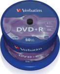 Verbatim DVD+R 16x 4.7GB 50P CB 43550