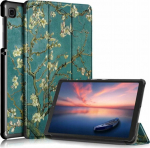 Kaitsekaaned SmartCase, Samsung Galaxy Tab A7 Lite, sinakas lilleline, Tech-Protect