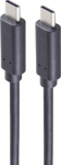 shiverpeaks &reg;-BASIC-S--USB-C Verbindungskabel--USB Kabel 3.2 USB Typ C Stecker auf USB Typ C Stecker, Gen 2x2 wei&szlig;, 1.5m (BS13-48156)