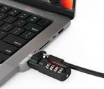 Compulocks LEDGE LOCK ADAPTER MACBOOK PRO, 14IN M1/M2/M3/M4 W/COMB.CBL LOCK