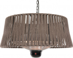 SUNRED | Heater | ARTIX M-HO BROWN, Corda Bright Hanging | Infrared | 1800 W | Brown | IP24