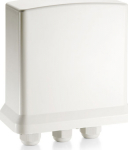 LevelOne PoE+Repeater Cascadable 2xGE PoE/1xGE IP66 silber