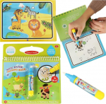 RoGer Water Coloring Book With Marker &ldquo;Animals&rdquo;