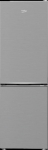 BEKO Refrigerator | B1RCNA364XB | Energy efficiency class E | Free standing | Combi | Height 186.5 cm | No Frost system | Fridge net capacity 210 L | Freezer net capacity 106 L | 37 dB | Grey