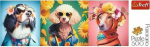 Trefl PUZZLE 500EL TREFL DOG EDITION FASHION SHOW PANORAMA