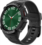 Kaitse&uuml;mbris kellarihmaga Rugged Armor Pro, Samsung Galaxy Watch6 Classic 47mm, must, Spigen