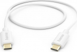 Kabel USB Hama USB-C - USB-C 1 m White (002015900000)