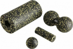 HMS FSBM04 BLACK-YELLOW SET KIT DO ROLLER MASSAGE/BALLS(4 szt) HMS