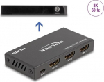 Delock Video/Audio switch - 2 x HDMI - Desktop