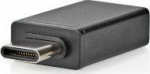 Adapter USB Nedis CCGB64915BK USB-A - USB-C Czarny (CCGB64915BK)