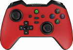 GNS Genesis Manganese 400 Wireless red - Gamepad | wireless | Bluetooth | PC, Switch, Mobile | Vibes | Additional front panel | czerwony