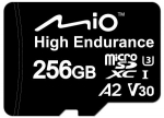 Mio High-Endurance | 256 GB | MicroSD | Flash memory class UHS-I