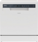 Candy Dishwasher | CP 8F9FFW | Free-standing | Width 55 cm | Number of place settings 8 | Number of programs 8 | Energy efficiency class F | Display | White