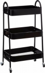 5five Mobile kitchen shelf, cabinet on wheels z 3 shelves