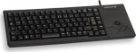 CHERRY G84-5400 XS, TRACKBALL KEYBOARD USB BLACK