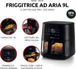 4630 Ariete Airy Fryer 9L kuuma&otilde;hufrit&uuml;&uuml;r must