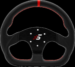 SIMAGIC D-Shaped Steering Wheel Rim 325mm without HUB, leather,S403