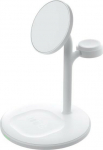 Green Cell MagScape Induction Charger 3w1 MagSafe Magnetic White