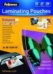 Fellowes SuperQuick A4 80mic 100 szt - laminating foil