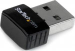 StarTech.com USB 2.0-miniadapter for Wireless-N-network on 300&nbsp;Mbps - 802.11n 2T2R WiFi-adapter - network adapter - USB 2.0 - 802.11b/g/n - svart