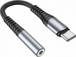 Adapter USB Satechi Audio adapter Hoco LS33 Type-C to 3.5mm wtyk