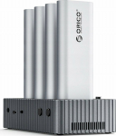 Orico on 4 disks with cloning function M.2 NVME - szara