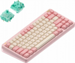 Nuphy - Halo75 v2 Wireless Mechanical Keyboard - Sakura Wireless Mechanical Keyboard Fizz Mint