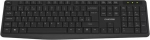 CANYON Keyboard KB-W01 Wireless Black