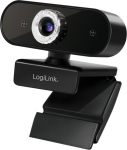 Logilink Webcam 1080p FHD Webcam + Microphone Black