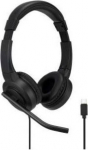 Ken Kensington H1000 Wired Headset USB-C, Black